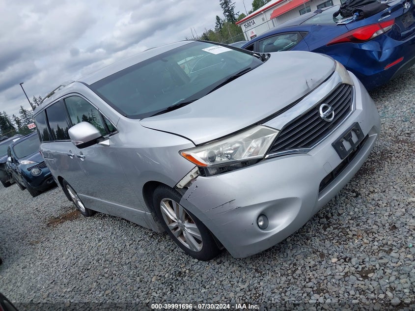 2012 Nissan Quest Sl VIN: JN8AE2KP7C9030211 Lot: 39991696