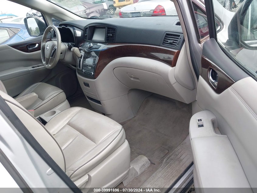 2012 Nissan Quest Sl VIN: JN8AE2KP7C9030211 Lot: 39991696