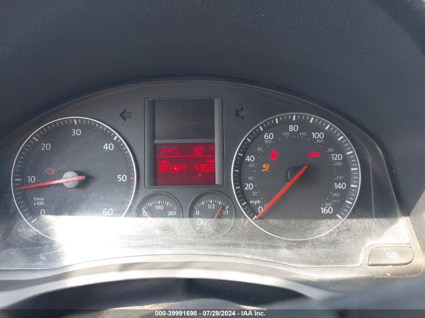 2006 Volkswagen Jetta Tdi VIN: 3VWST71K26M669009 Lot: 39991698