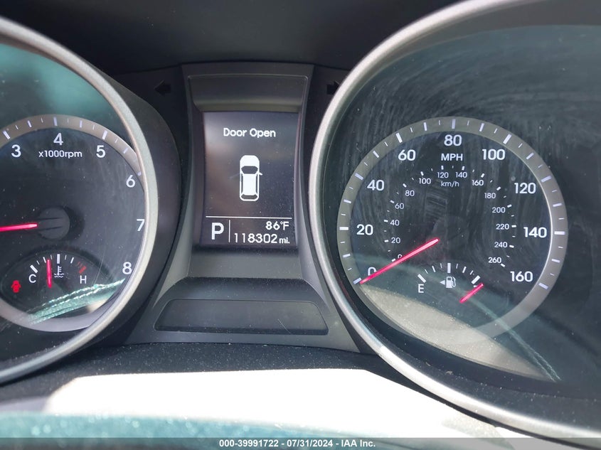 2016 Hyundai Santa Fe Sport VIN: 5XYZT3LB0GG317732 Lot: 39991722