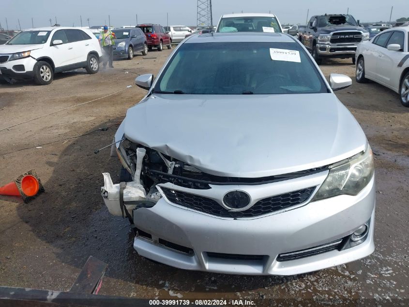 2012 Toyota Camry Se VIN: 4T1BF1FK6CU037374 Lot: 39991739