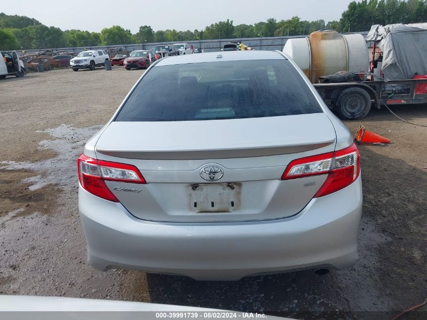 2012 Toyota Camry Se VIN: 4T1BF1FK6CU037374 Lot: 39991739