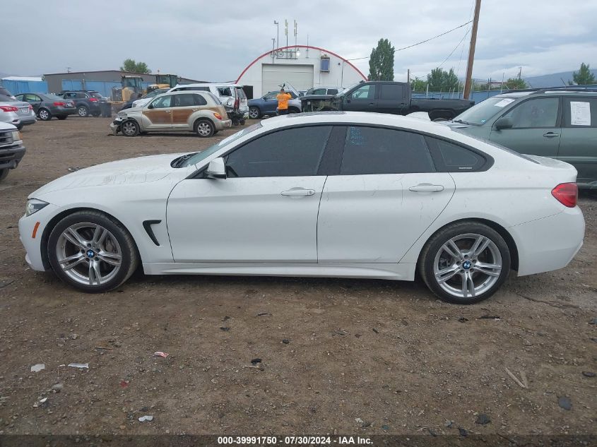 2019 BMW 430I Gran Coupe VIN: WBA4J1C55KBM12012 Lot: 39991750