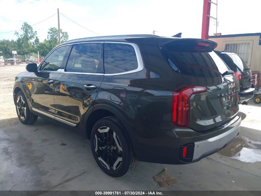 2024 Kia Telluride S VIN: 5XYP64GC0RG493707 Lot: 39991761