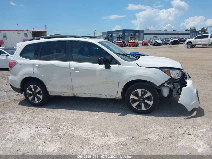 2018 Subaru Forester 2.5I Premium VIN: JF2SJAGC3JH577427 Lot: 39991778