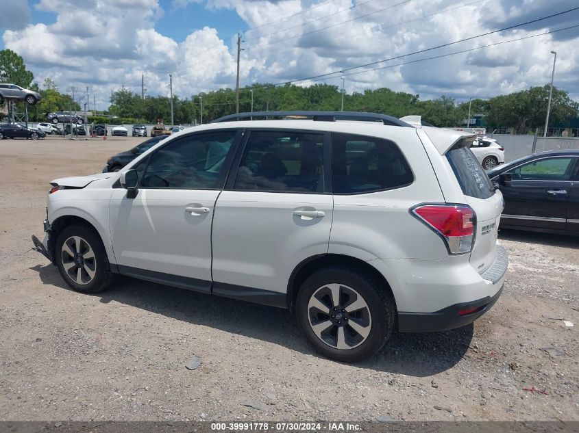 2018 Subaru Forester 2.5I Premium VIN: JF2SJAGC3JH577427 Lot: 39991778