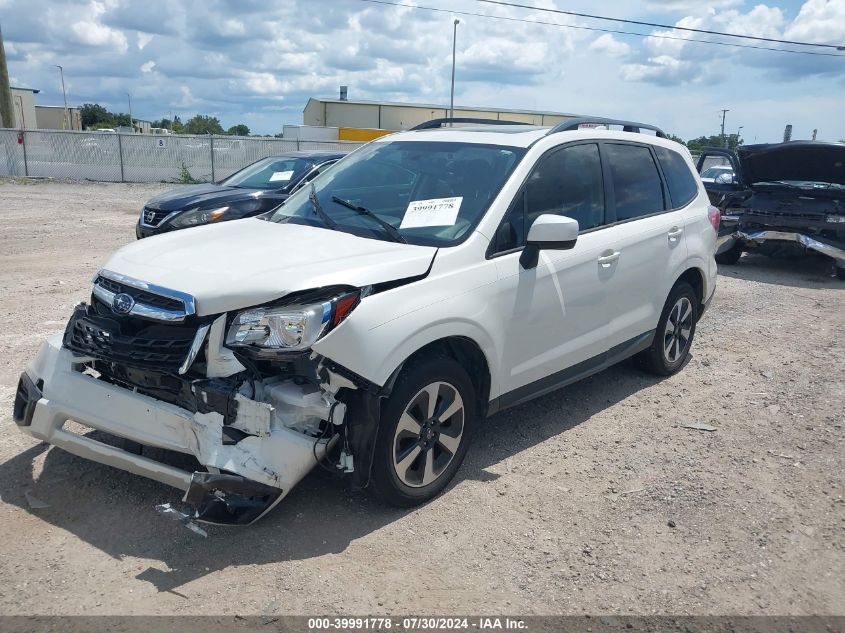 JF2SJAGC3JH577427 2018 Subaru Forester 2.5I Premium