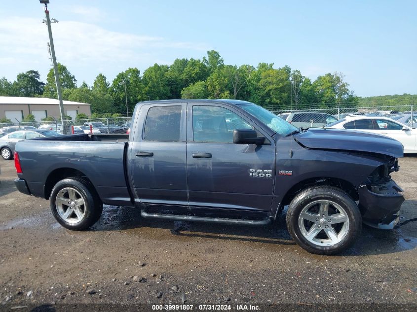 2017 Ram 1500 Express Quad Cab 4X4 6'4 Box VIN: 1C6RR7FT1HS620614 Lot: 39991807