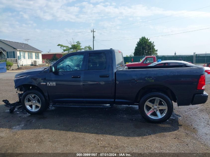 2017 Ram 1500 Express Quad Cab 4X4 6'4 Box VIN: 1C6RR7FT1HS620614 Lot: 39991807