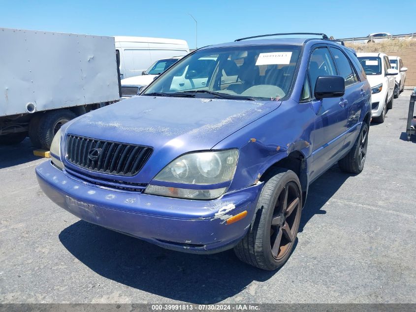 1999 Lexus Rx 300 VIN: JT6GF10U9X0016656 Lot: 39991813