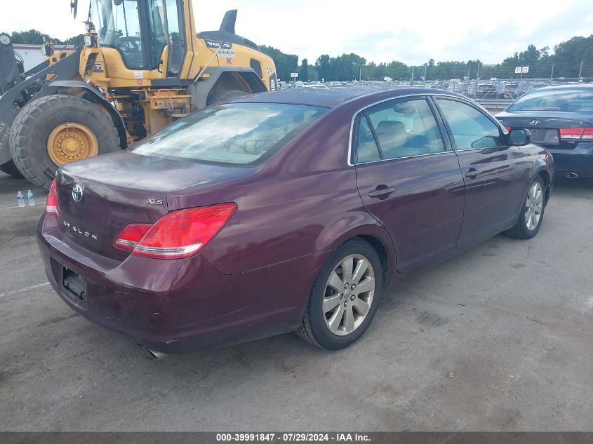 2006 Toyota Avalon Xls VIN: 4T1BK36B26U078211 Lot: 39991847