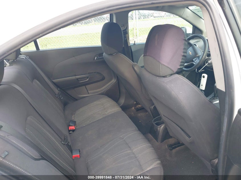 2014 Chevrolet Sonic Lt VIN: 1G1JC5SHXE4202882 Lot: 39991848