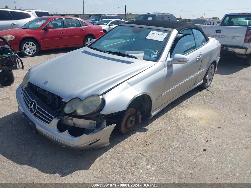 2005 Mercedes-Benz Clk 500 VIN: WDBTK75J55F140663 Lot: 39991871