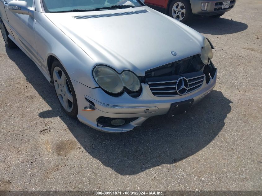 2005 Mercedes-Benz Clk 500 VIN: WDBTK75J55F140663 Lot: 39991871