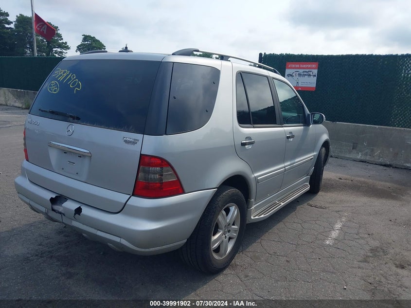 2005 Mercedes-Benz Ml 350 4Matic VIN: 4JGAB57E25A540248 Lot: 39991902