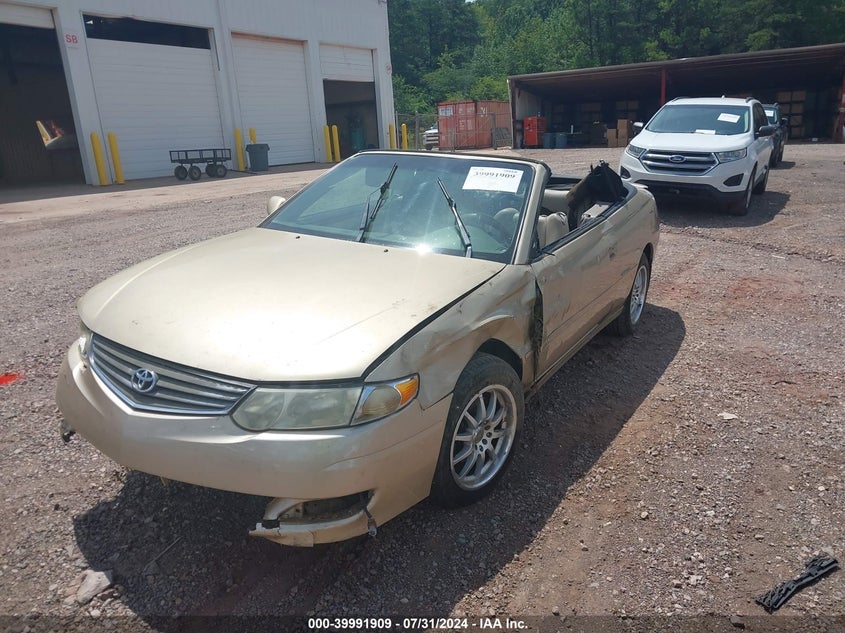 2003 Toyota Camry Solara Se/Sle VIN: 2T1FF28P53C609777 Lot: 39991909