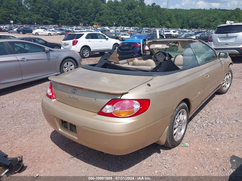 2003 Toyota Camry Solara Se/Sle VIN: 2T1FF28P53C609777 Lot: 39991909