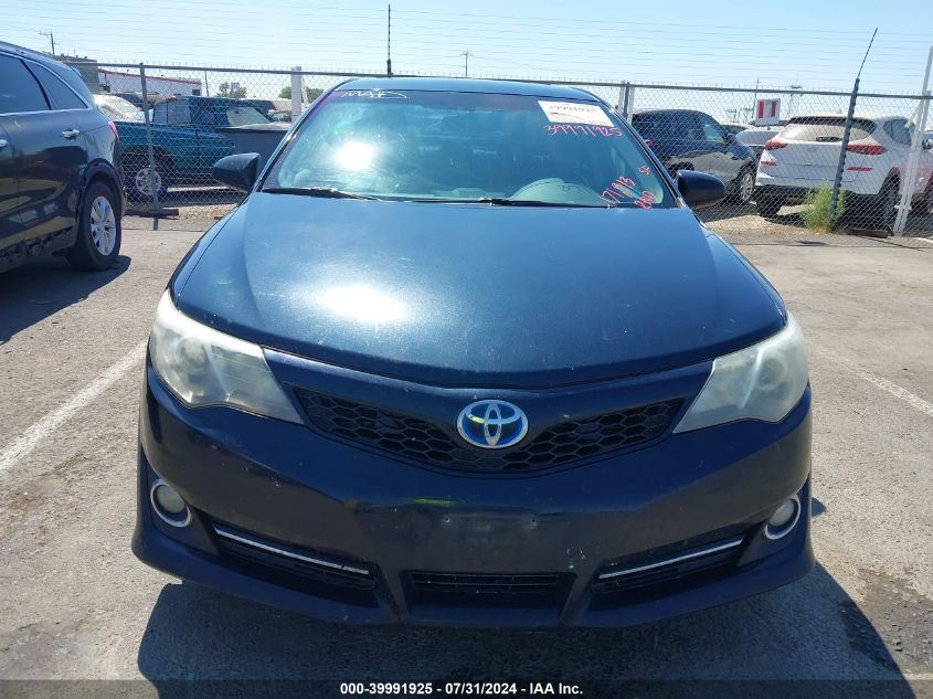 2014 Toyota Camry Hybrid Se Limited Edition VIN: 4T1BD1FK1EU134961 Lot: 39991925