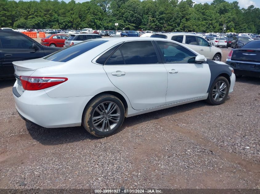 2016 Toyota Camry Le/Xle/Se/Xse VIN: 4T1BF1FK4GU256243 Lot: 40619665