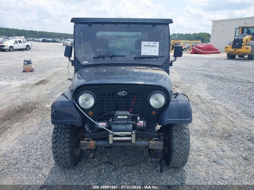 2019 Mahindra Roxor VIN: A5ZAABAALKA005172 Lot: 39991951