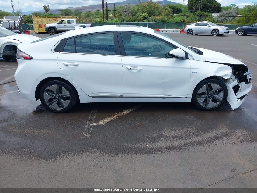 2020 Hyundai Ioniq Hybrid Sel VIN: KMHC85LC6LU195815 Lot: 39991958