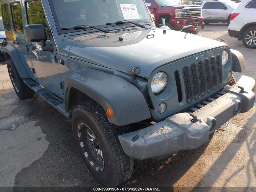 2015 Jeep Wrangler Unlimited Sport VIN: 1C4BJWDG1FL673693 Lot: 39991964