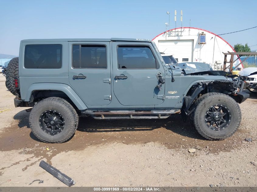 2014 Jeep Wrangler Unlimited Sahara VIN: 1C4BJWEG5EL141134 Lot: 39991969