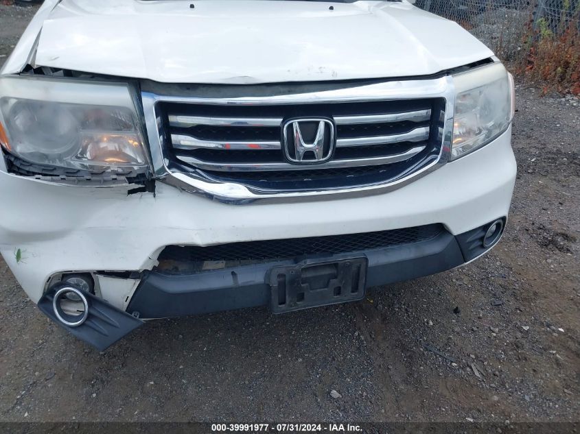 2012 Honda Pilot Ex-L VIN: 5FNYF4H55CB029265 Lot: 39991977