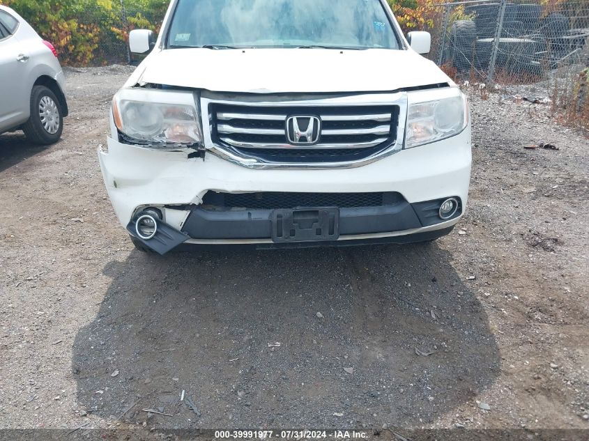 2012 Honda Pilot Ex-L VIN: 5FNYF4H55CB029265 Lot: 39991977