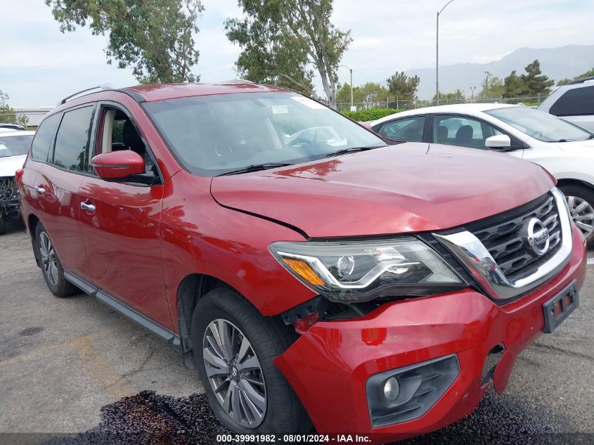 2017 Nissan Pathfinder Sv VIN: 5N1DR2MN8HC602580 Lot: 39991982