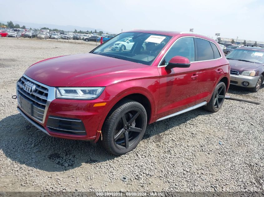 WA1BNAFY4J2058609 2018 AUDI Q5 - Image 2