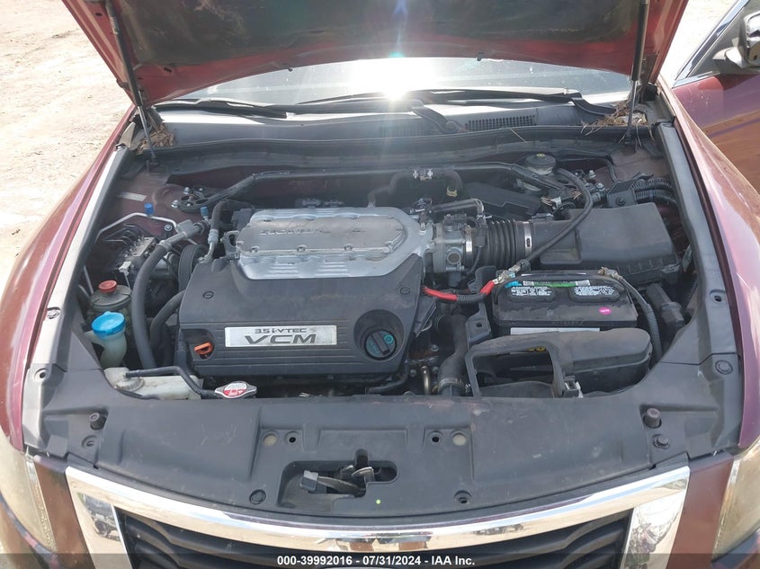 2009 Honda Accord 3.5 Ex-L VIN: 1HGCP36819A038837 Lot: 39992016