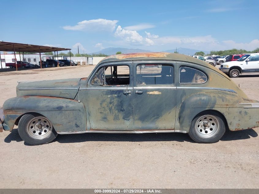 1947 Lincoln Zephyr VIN: 000000876H7327521 Lot: 39992024