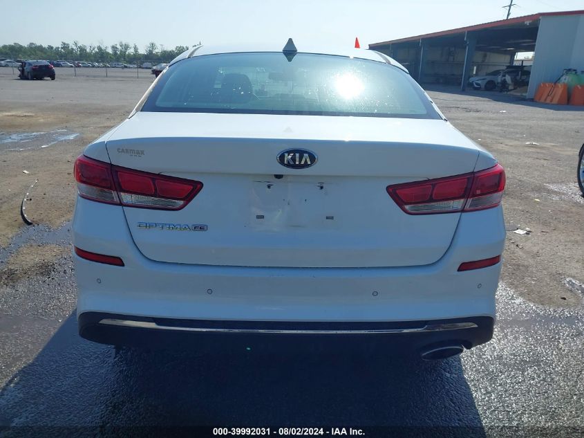 2019 Kia Optima Lx VIN: 5XXGT4L31KG276353 Lot: 39992031