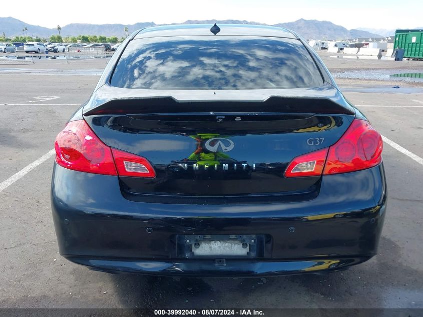 2011 Infiniti G37 Journey VIN: JN1CV6AP5BM500974 Lot: 39992040