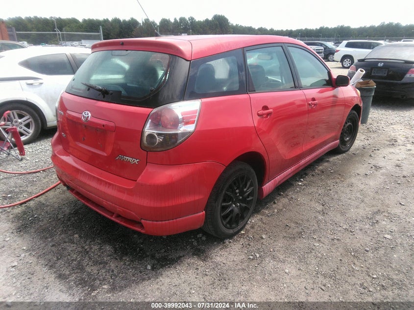 2007 Toyota Matrix Xr VIN: 2T1KR32E07C685397 Lot: 39992043