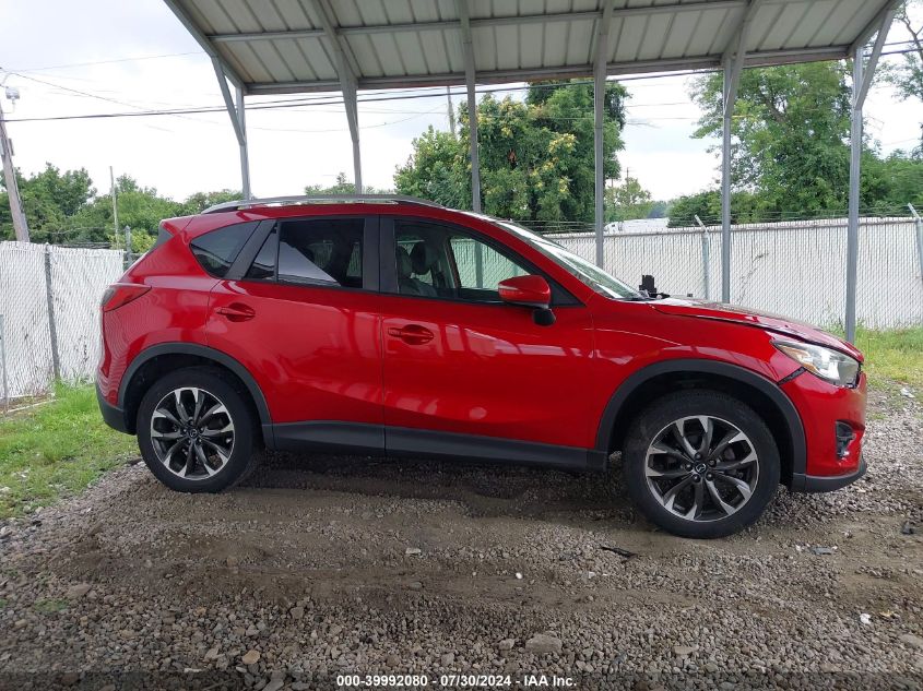 2016 Mazda Cx-5 Grand Touring VIN: JM3KE4DY5G0874816 Lot: 39992080