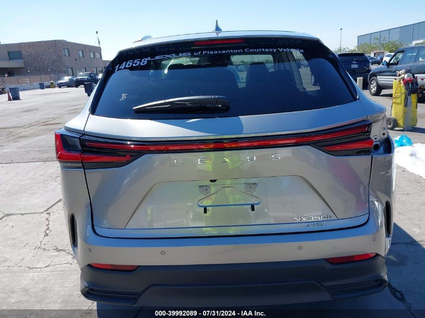 2024 Lexus Nx 350H Premium VIN: JTJGKCEZ4R5014658 Lot: 39992089