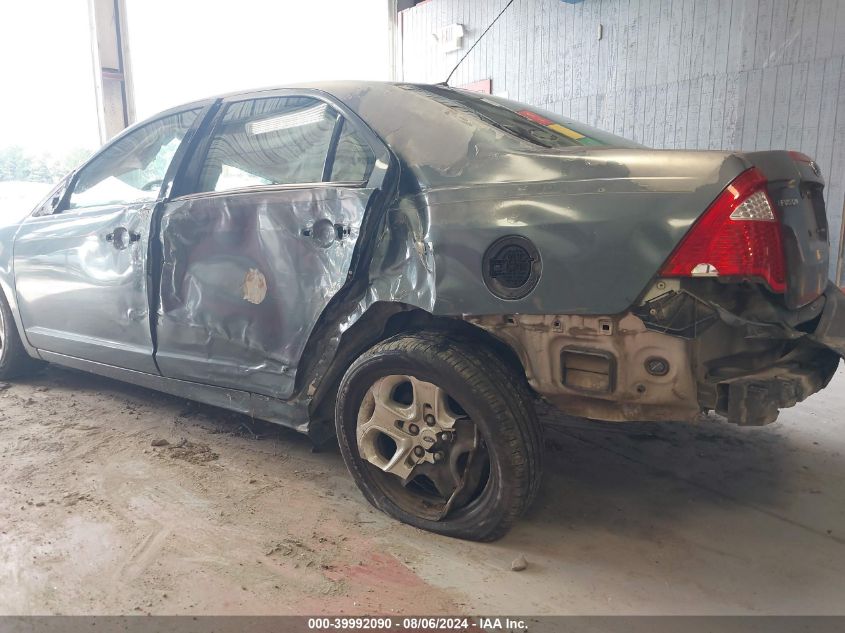 2011 Ford Fusion Se VIN: 3FAHP0HA1BR250058 Lot: 39992090