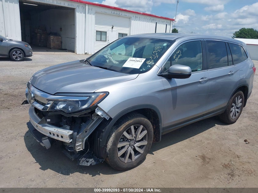 VIN 5FNYF5H52LB018911 2020 HONDA PILOT 2WD EX-L