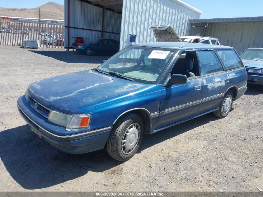 1991 Subaru Legacy L VIN: JF1BJ6327MK900898 Lot: 39992094