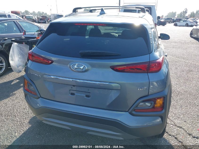 2021 Hyundai Kona Limited VIN: KM8K33A5XMU656597 Lot: 39992101