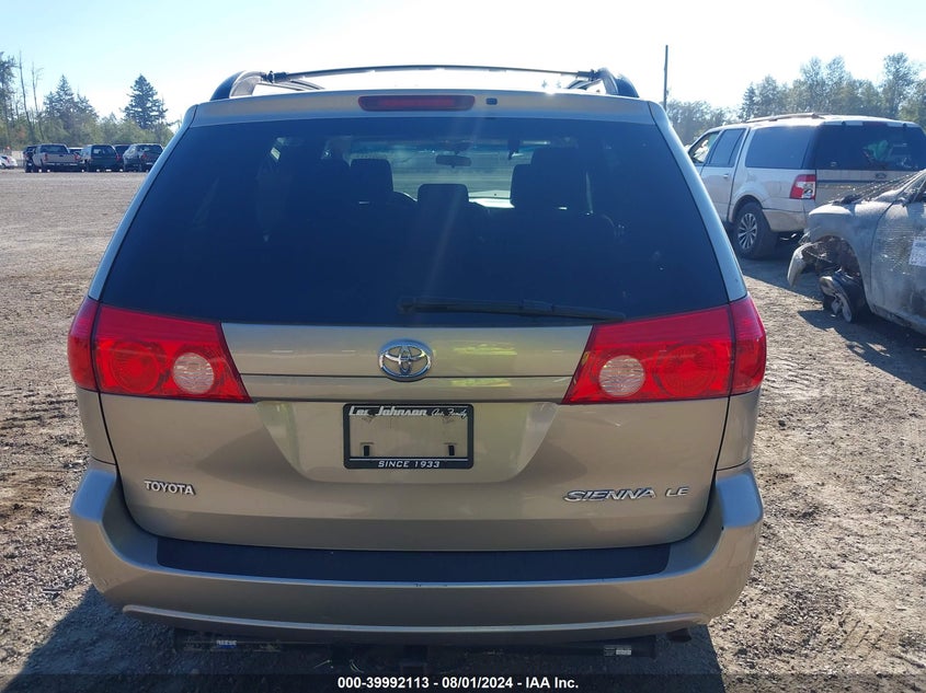 2009 Toyota Sienna Le VIN: 5TDZK23C79S281131 Lot: 39992113