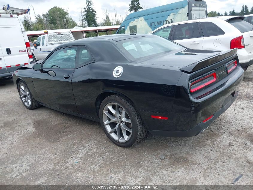 2022 Dodge Challenger Gt VIN: 2C3CDZJG8NH211374 Lot: 39992135