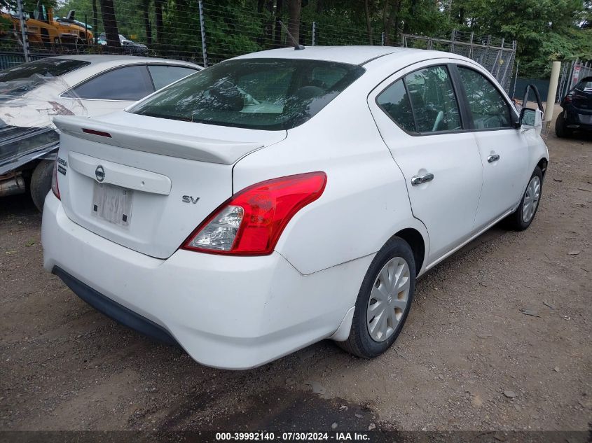 2017 Nissan Versa 1.6 Sv VIN: 3N1CN7AP9HL885982 Lot: 39992140