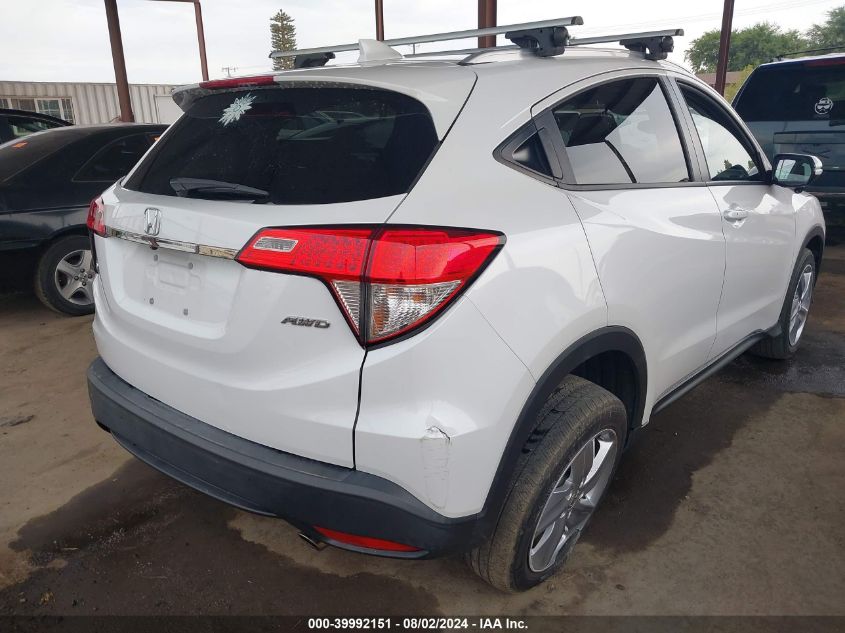 2020 Honda Hr-V Awd Ex VIN: 3CZRU6H58LM707194 Lot: 39992151