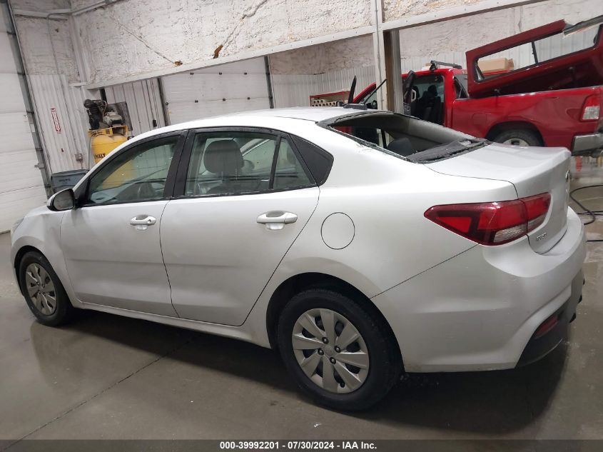 2019 Kia Rio Lx VIN: 3KPA24AB6KE237513 Lot: 39992201