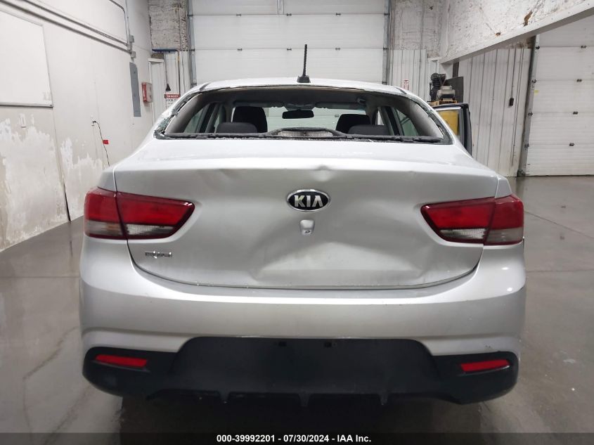 2019 Kia Rio Lx VIN: 3KPA24AB6KE237513 Lot: 39992201