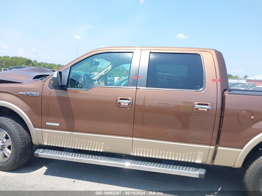 2012 Ford F-150 Lariat VIN: 1FTFW1ET9CKD77162 Lot: 39992207