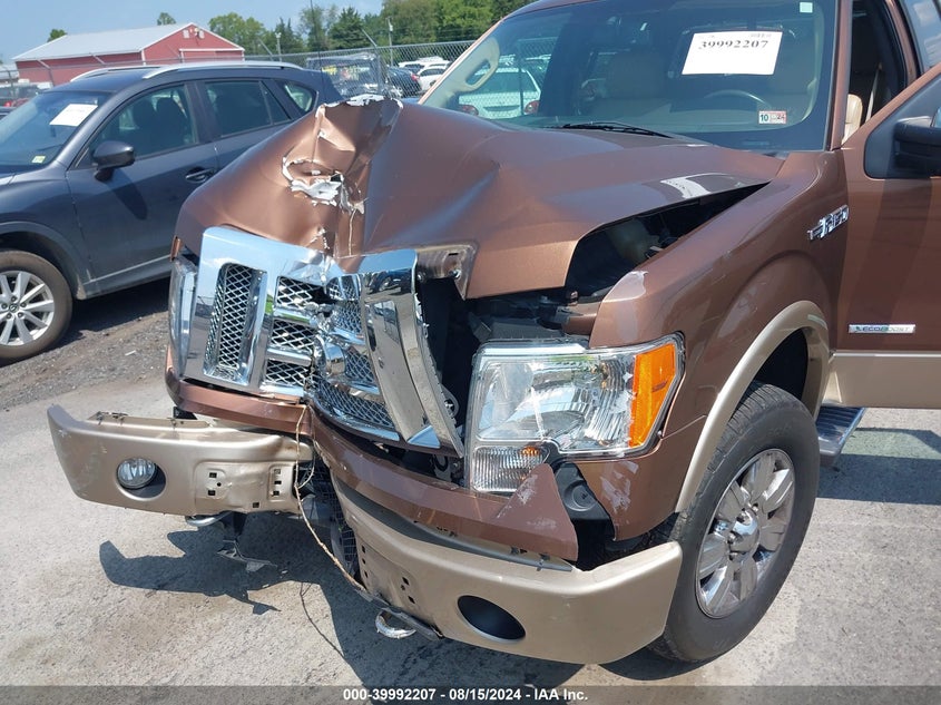 2012 Ford F-150 Lariat VIN: 1FTFW1ET9CKD77162 Lot: 39992207